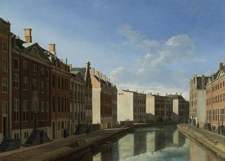 BERCKHEYDE, Gerrit Adriaensz. The Bend in the Herengracht Germany oil painting art